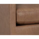 Portman Marseille Camel Leather Swivel Lounge Chair